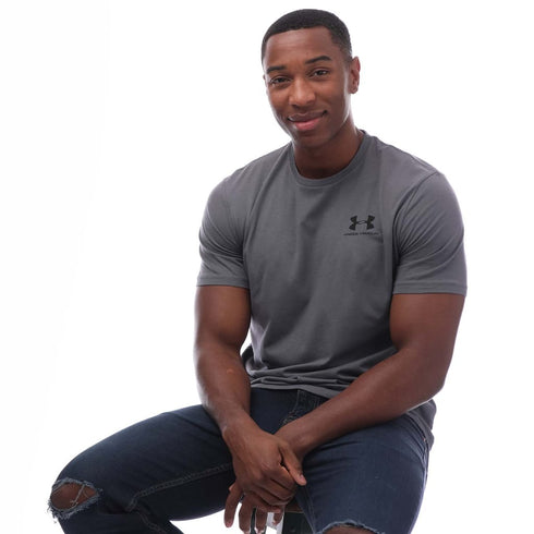 Under Armour tshirt for man אנדר ארמור טישרט בצבע אפור לגבר